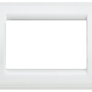Placca 3m Metallo Bianco Rondò